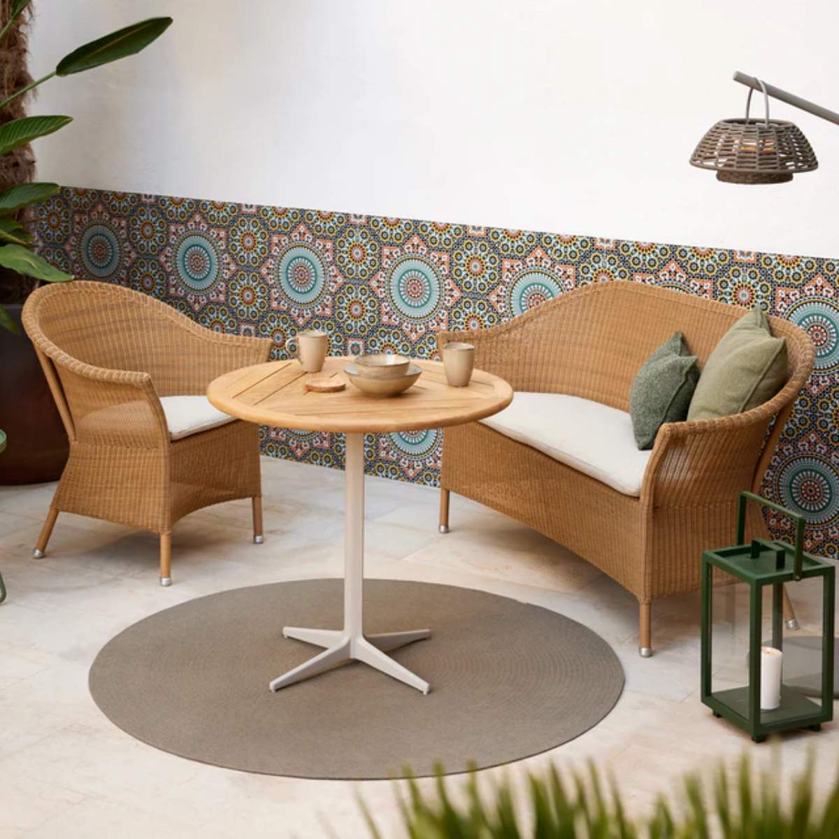 Cane-line Drop Café Table Dia. 80 cm