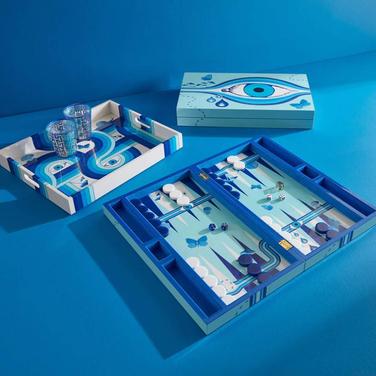 Jonathan Adler Druggist Backgammon Set