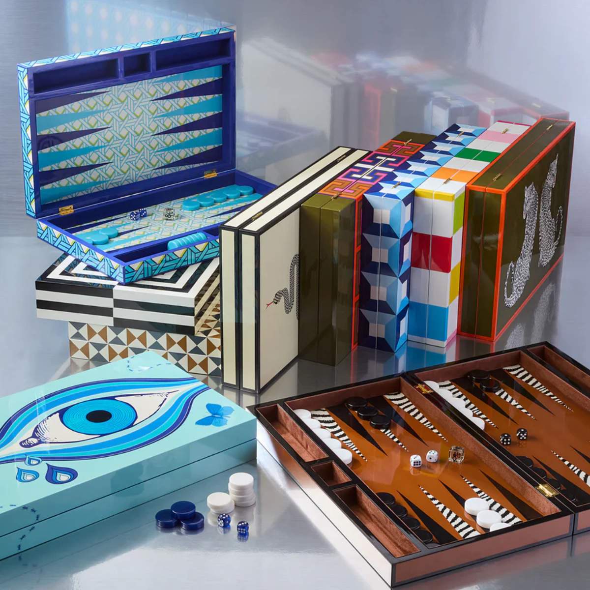 Jonathan Adler Druggist Backgammon Set