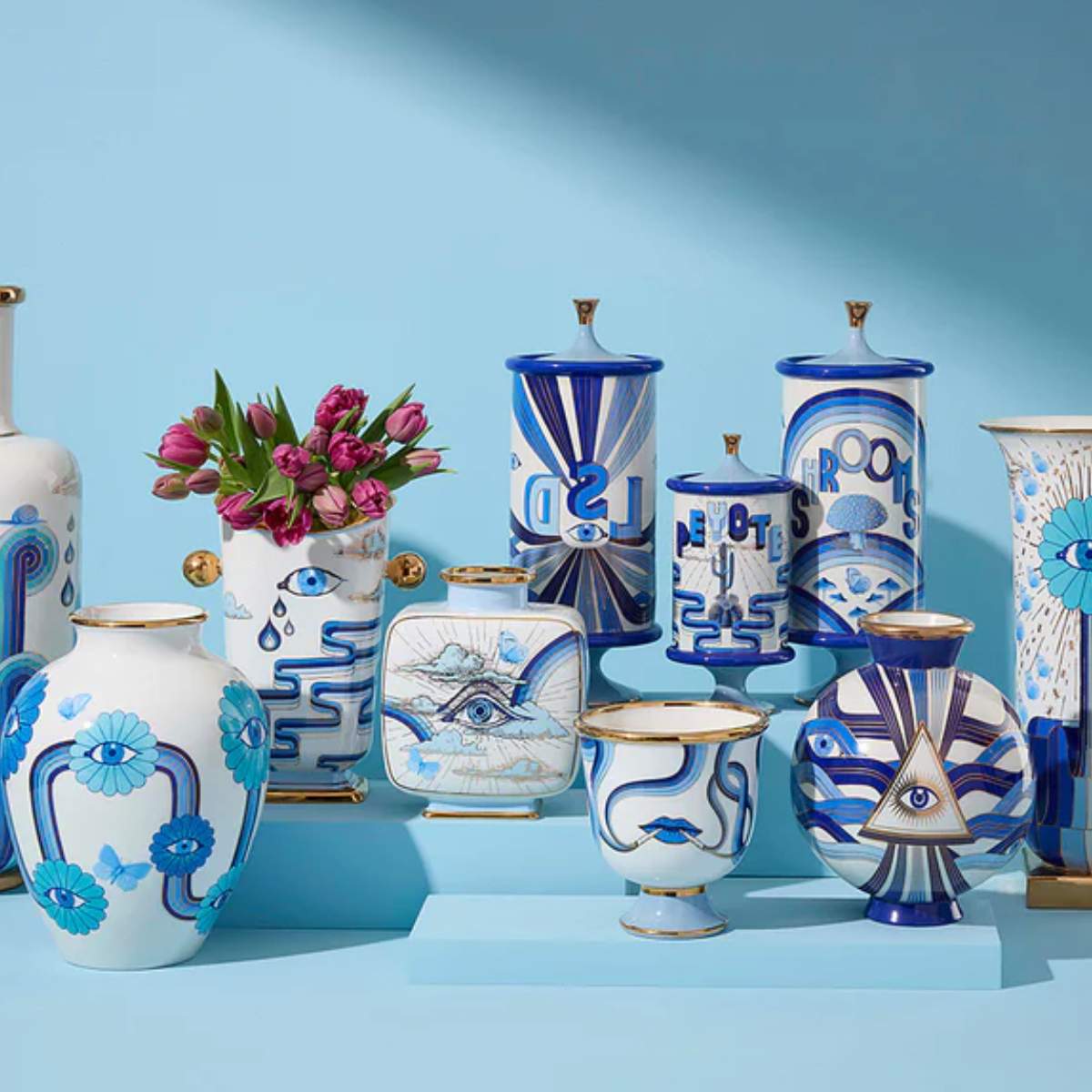 Jonathan Adler Druggist Eye Vase