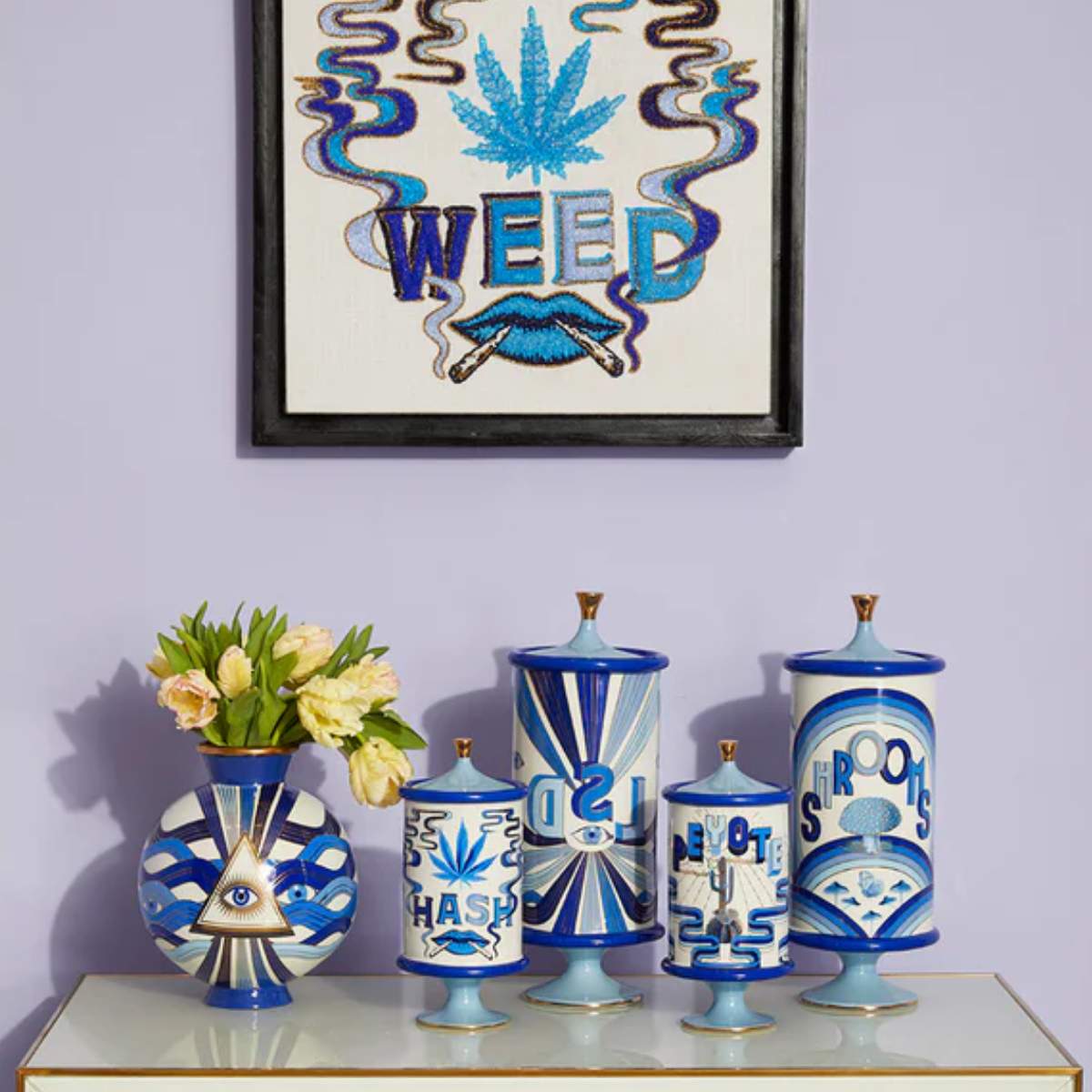 Jonathan Adler Druggist Eye Vase