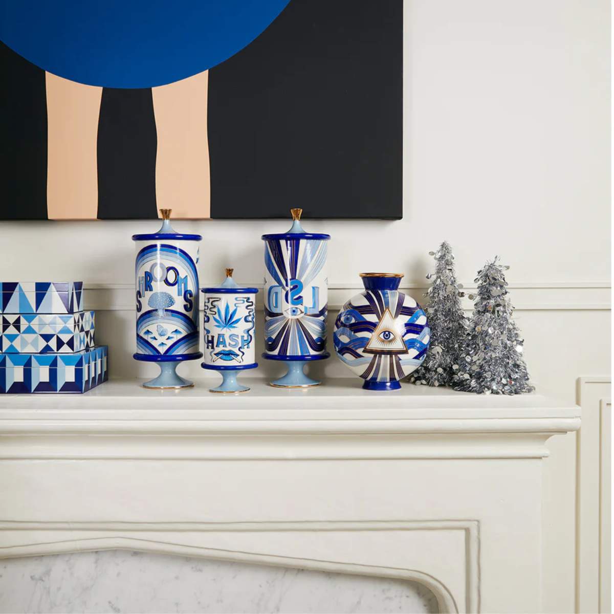 Jonathan Adler Druggist Eye Vase