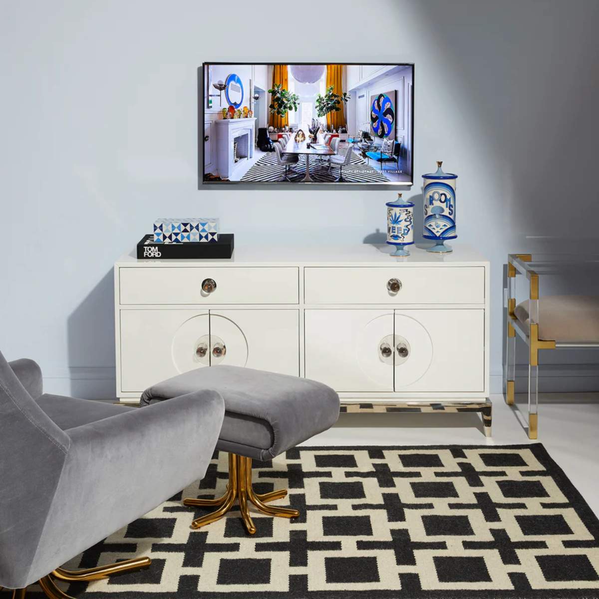 Jonathan Adler Druggist Shrooms Canister