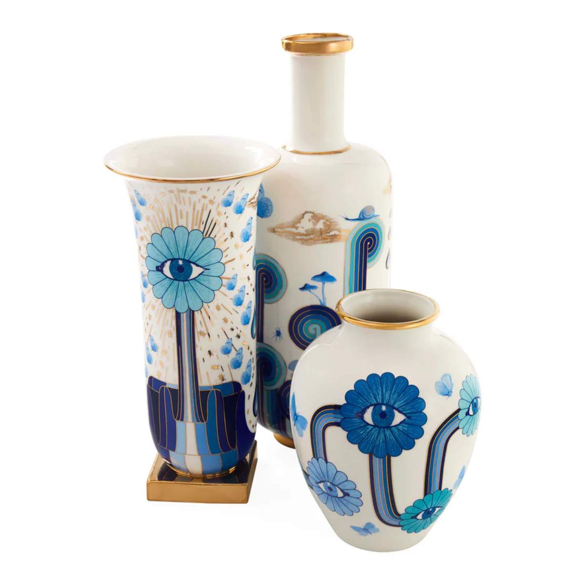 Jonathan Adler Druggist Tall Flared Vase