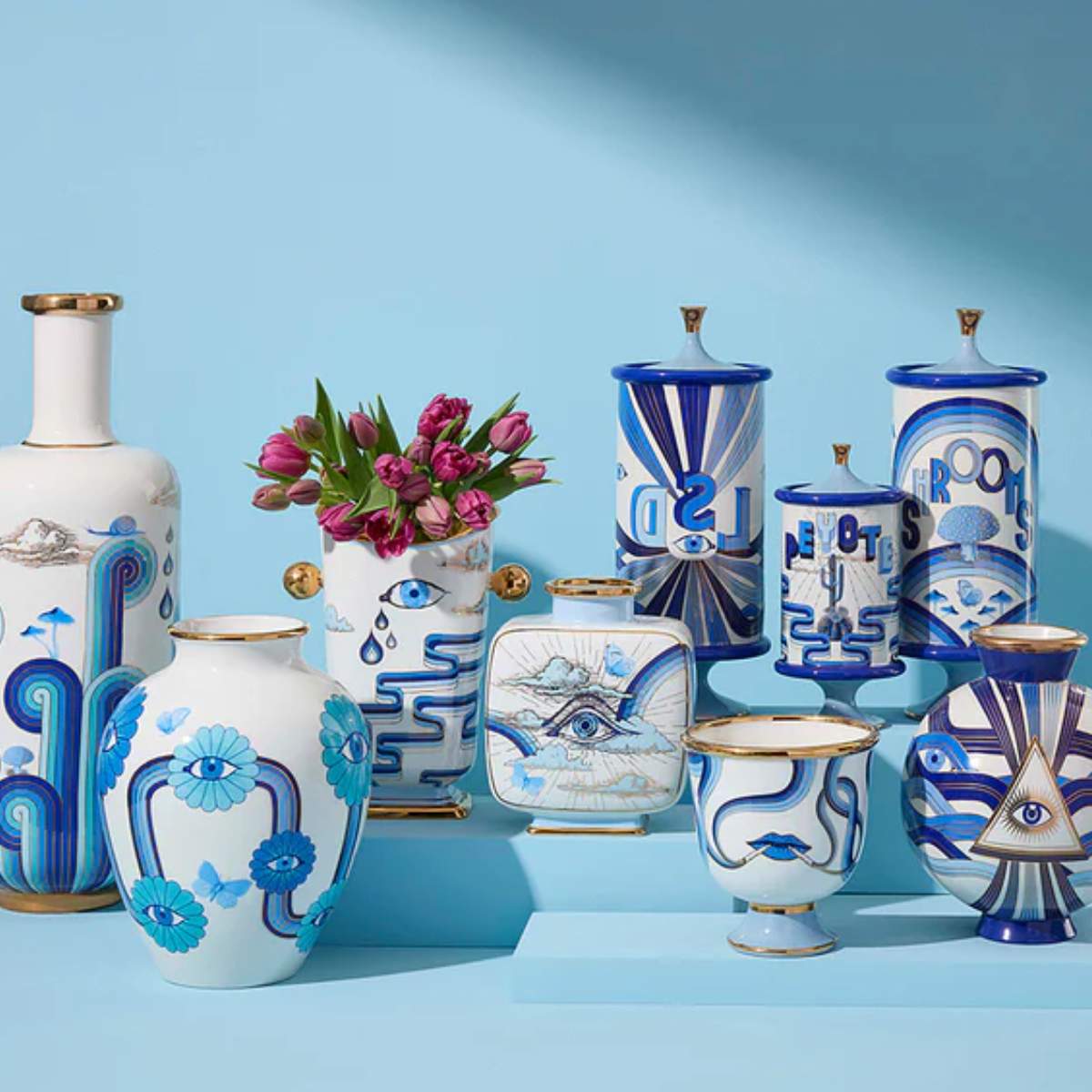 Jonathan Adler Druggist Tall Vase