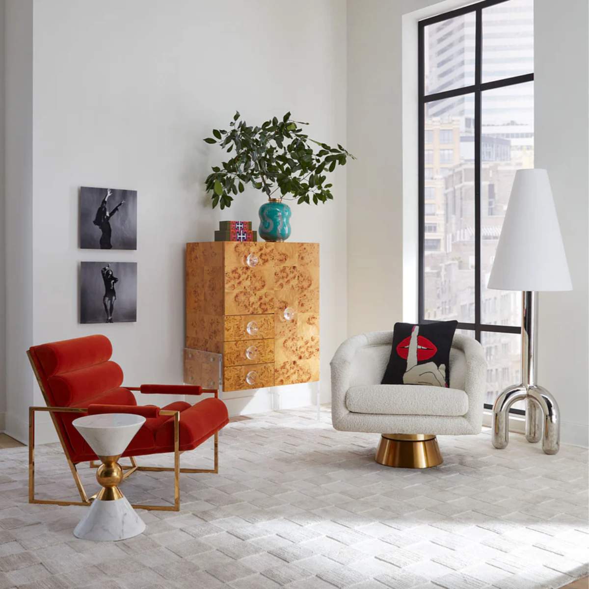 Jonathan Adler Eden Cinched Vase