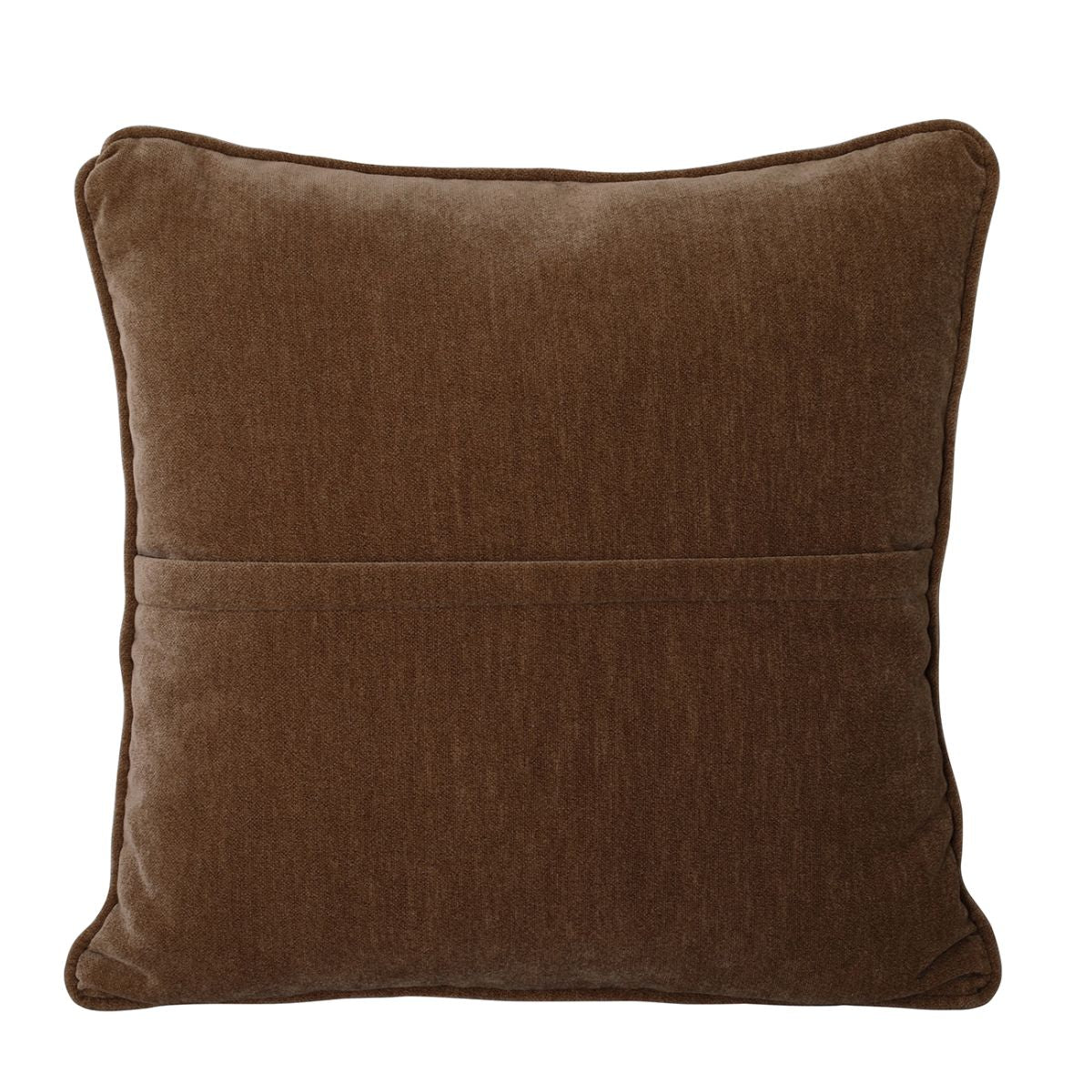 Libra Interiors Eden Cushion in Mocha Velvet 47x47cm - Set of 2
