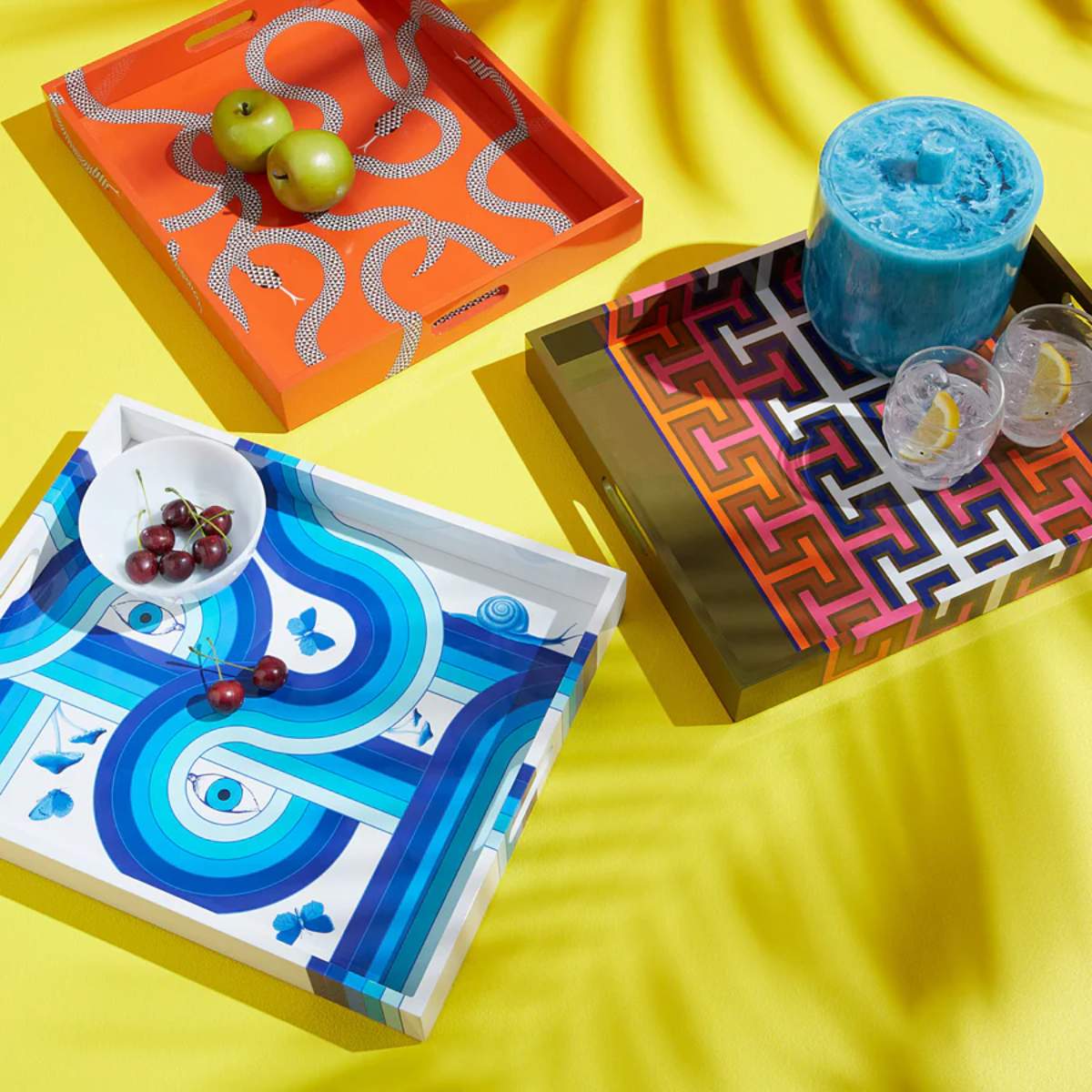 Jonathan Adler Eden Lacquer Tray