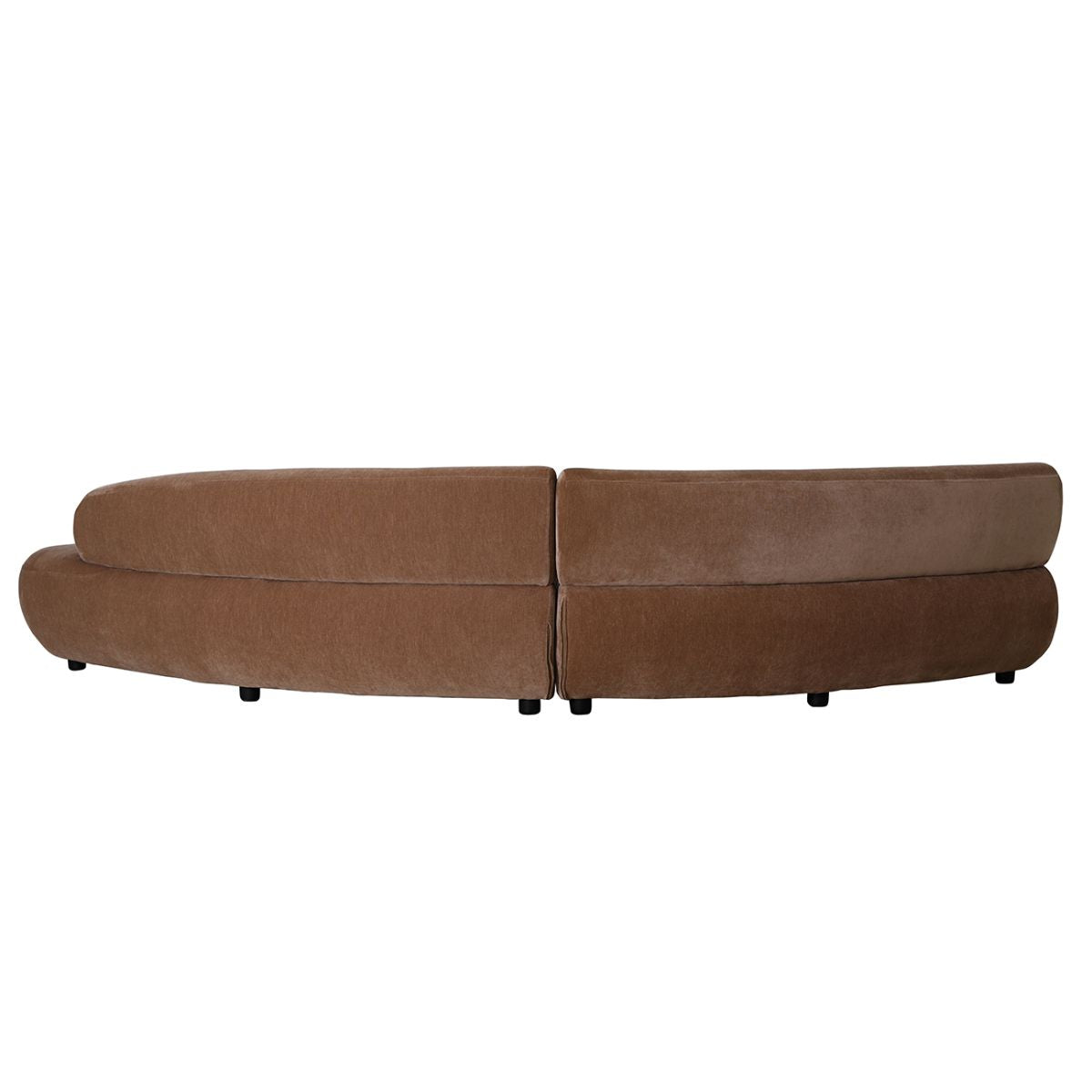 Libra Interiors Eden Modular Sofa in Mocha Velvet