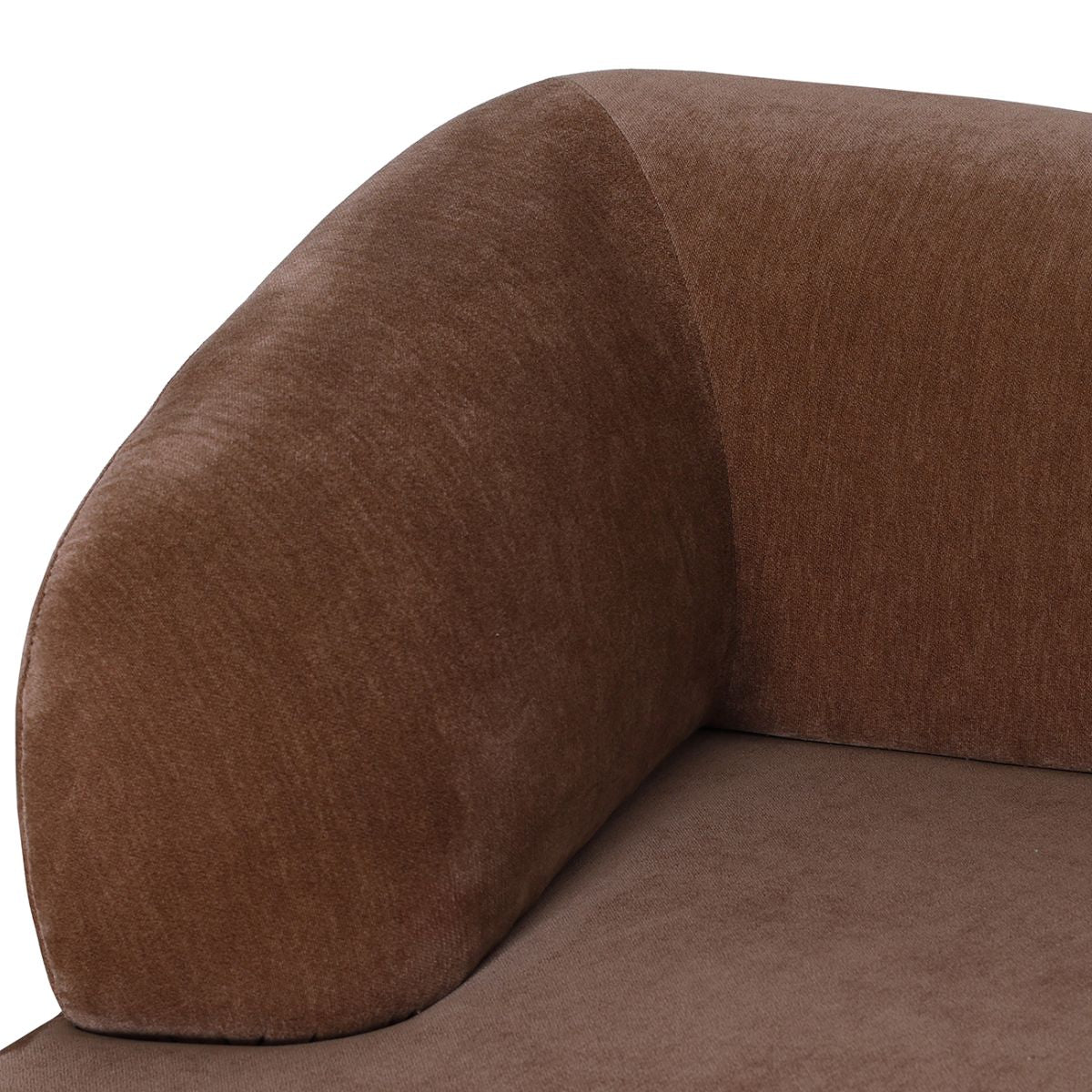 Libra Interiors Eden Modular Sofa in Mocha Velvet