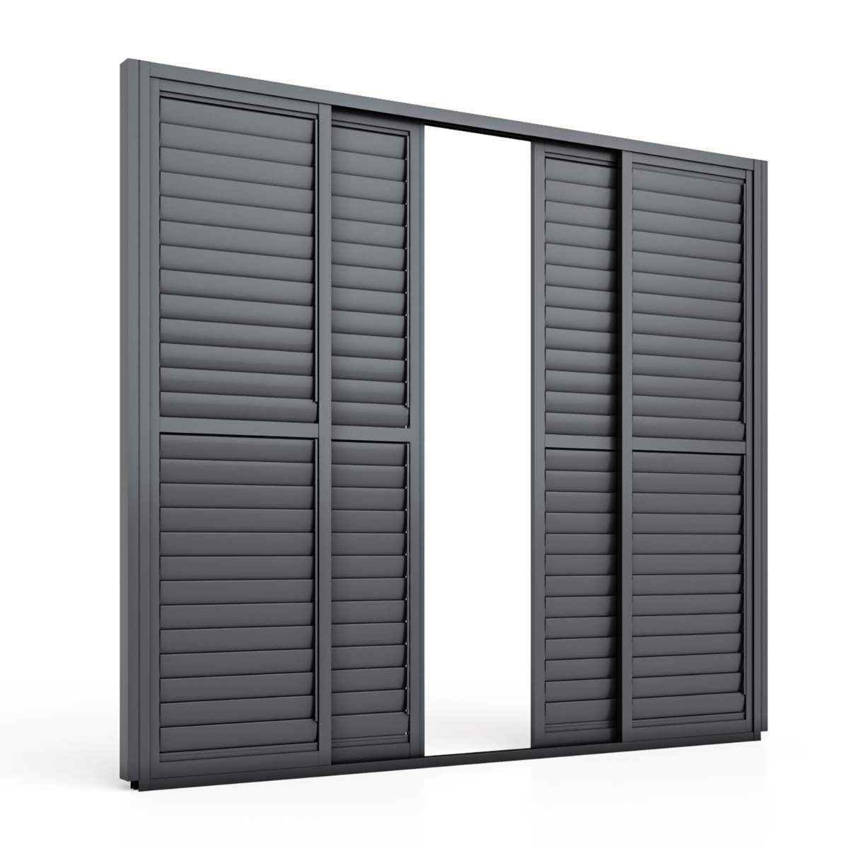 Maze - Eden Pergola Sliding Louvre Panel Door