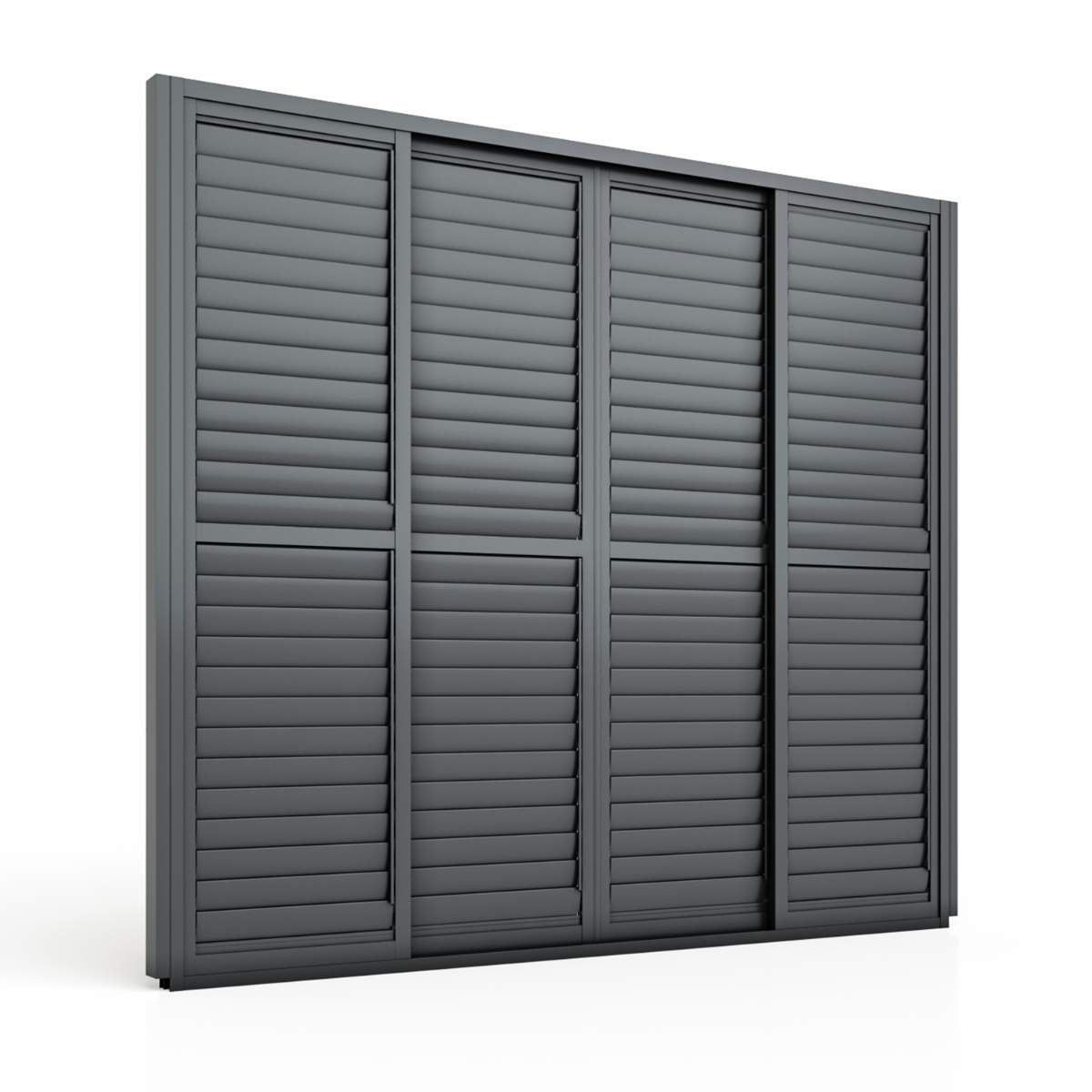Maze - Eden Pergola Sliding Louvre Panel Door