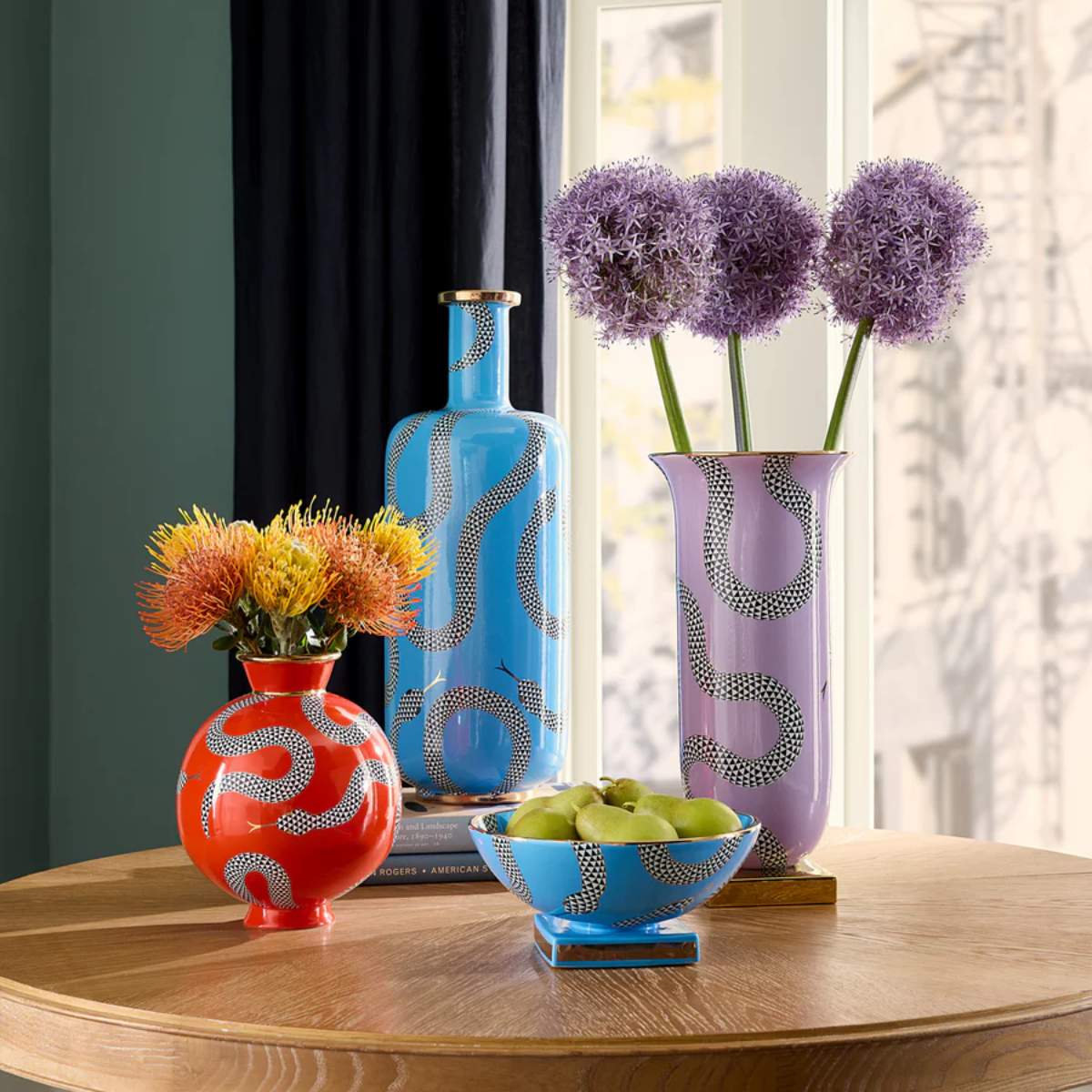 Jonathan Adler Eden Tall Flared Vase