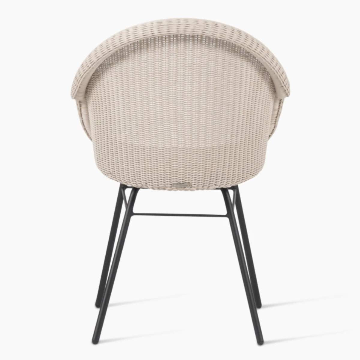 Vincent Shepherd Edgard Outdoor Dining Chair Steel A Base