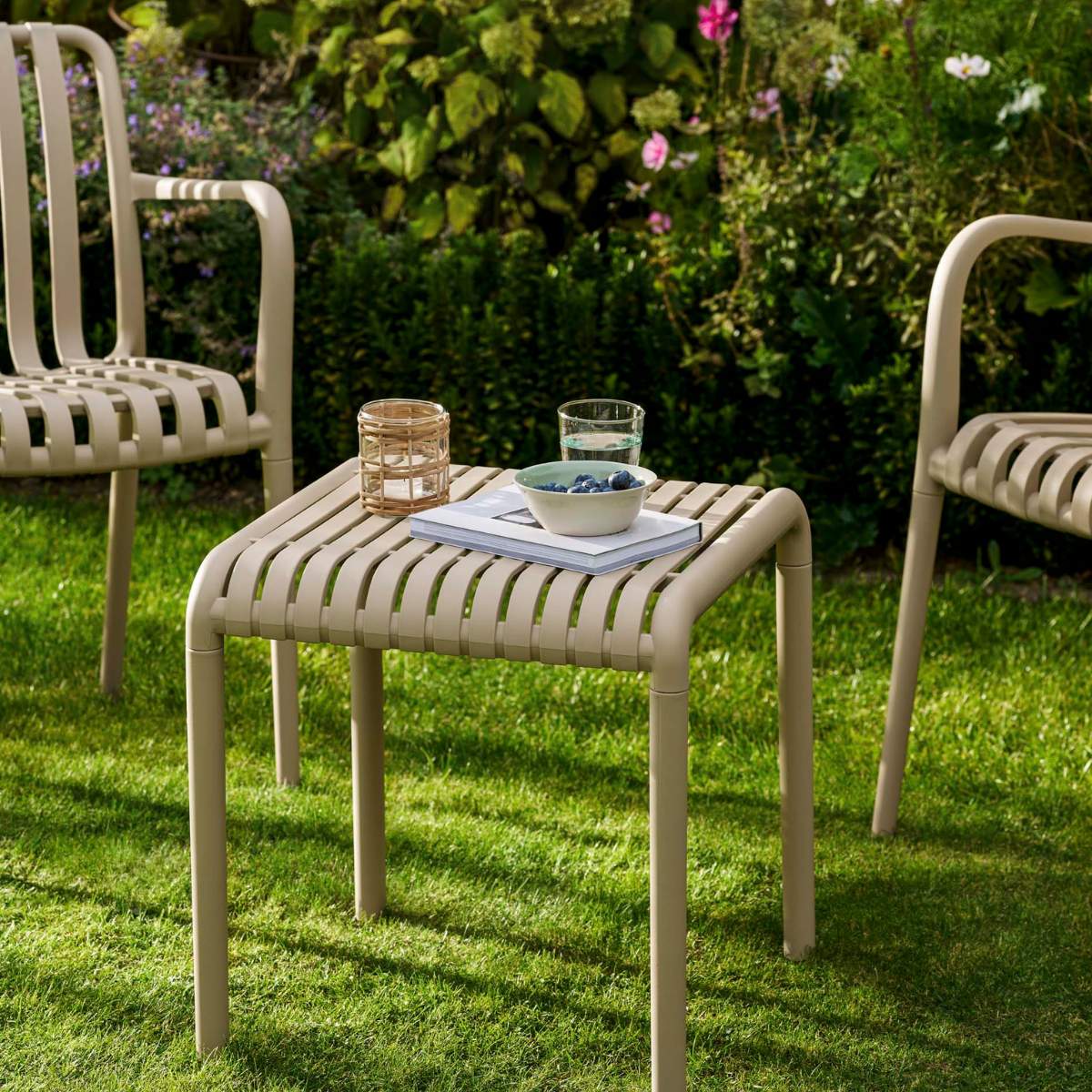 Garden Trading Edgeworth Armchair & Side Table Set Clay