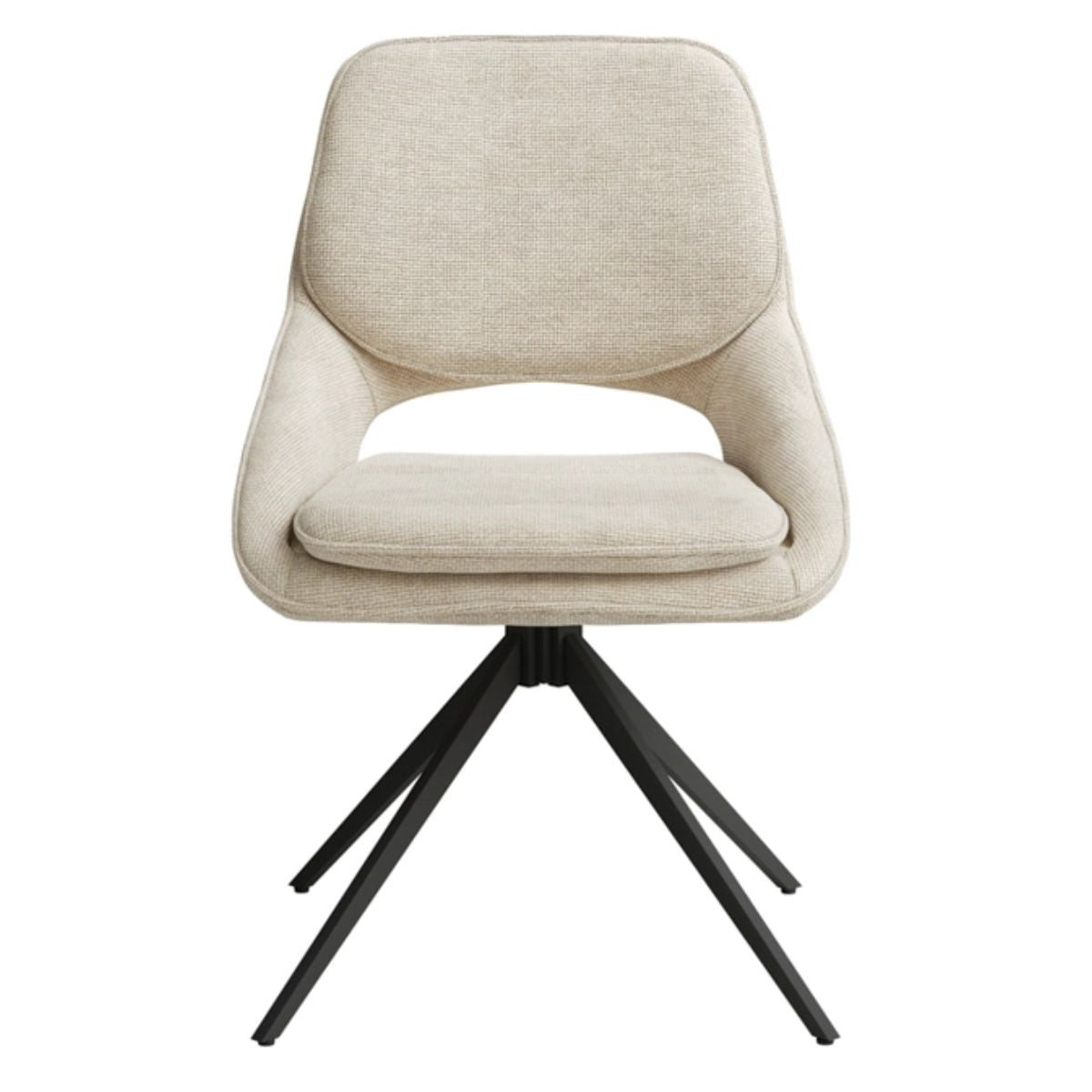 HO+ME Edisto Off-White Dining Chair