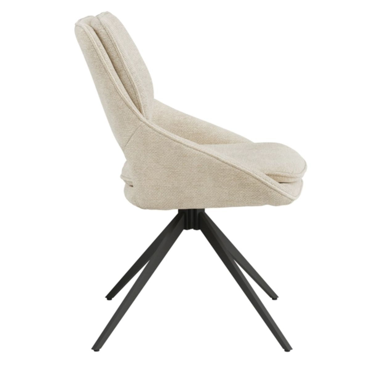 HO+ME Edisto Off-White Dining Chair