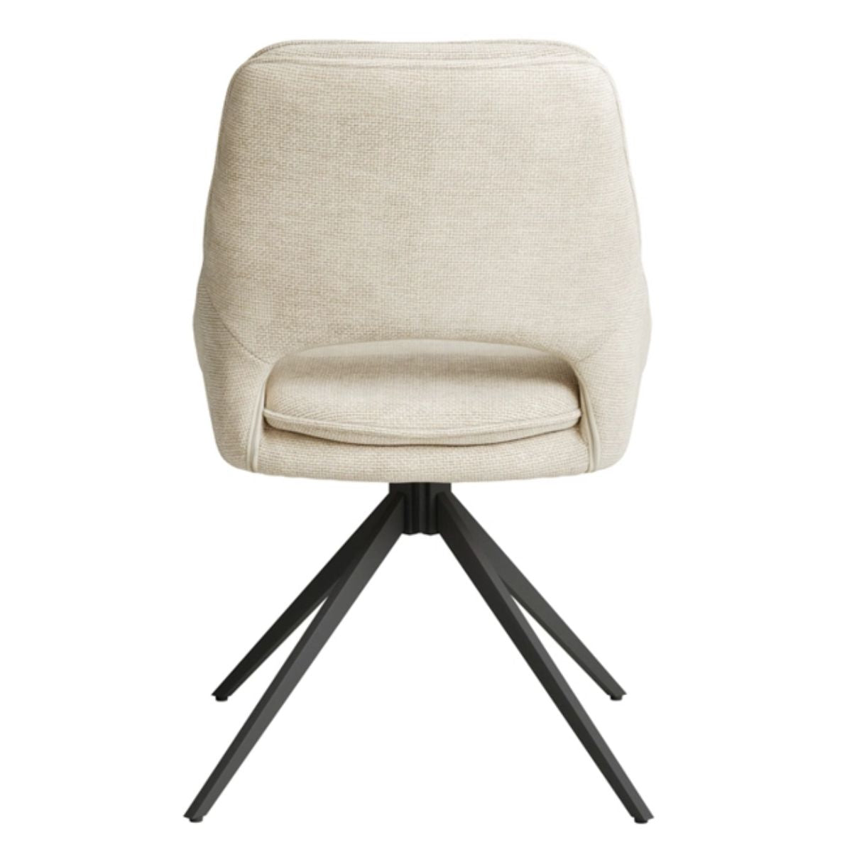HO+ME Edisto Off-White Dining Chair