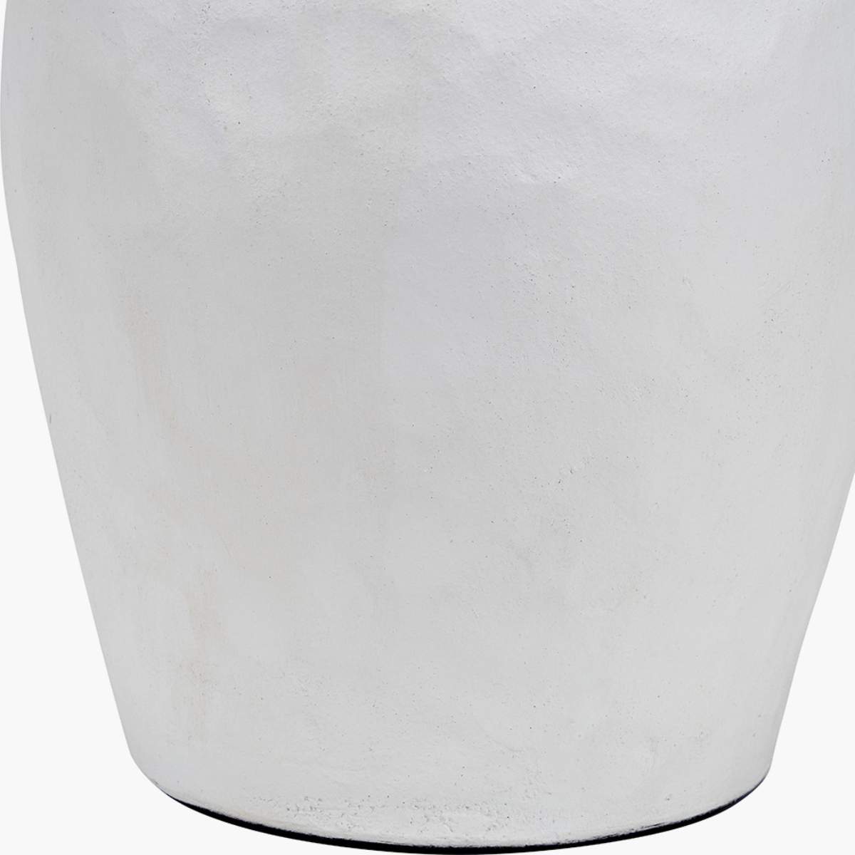 Pacific Lifestyle Eirene White Textured Stoneware Table Lamp Base