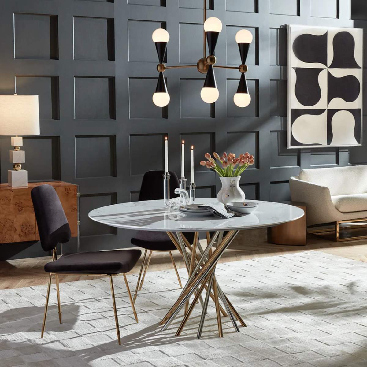 Jonathan Adler Electrum Dining Table