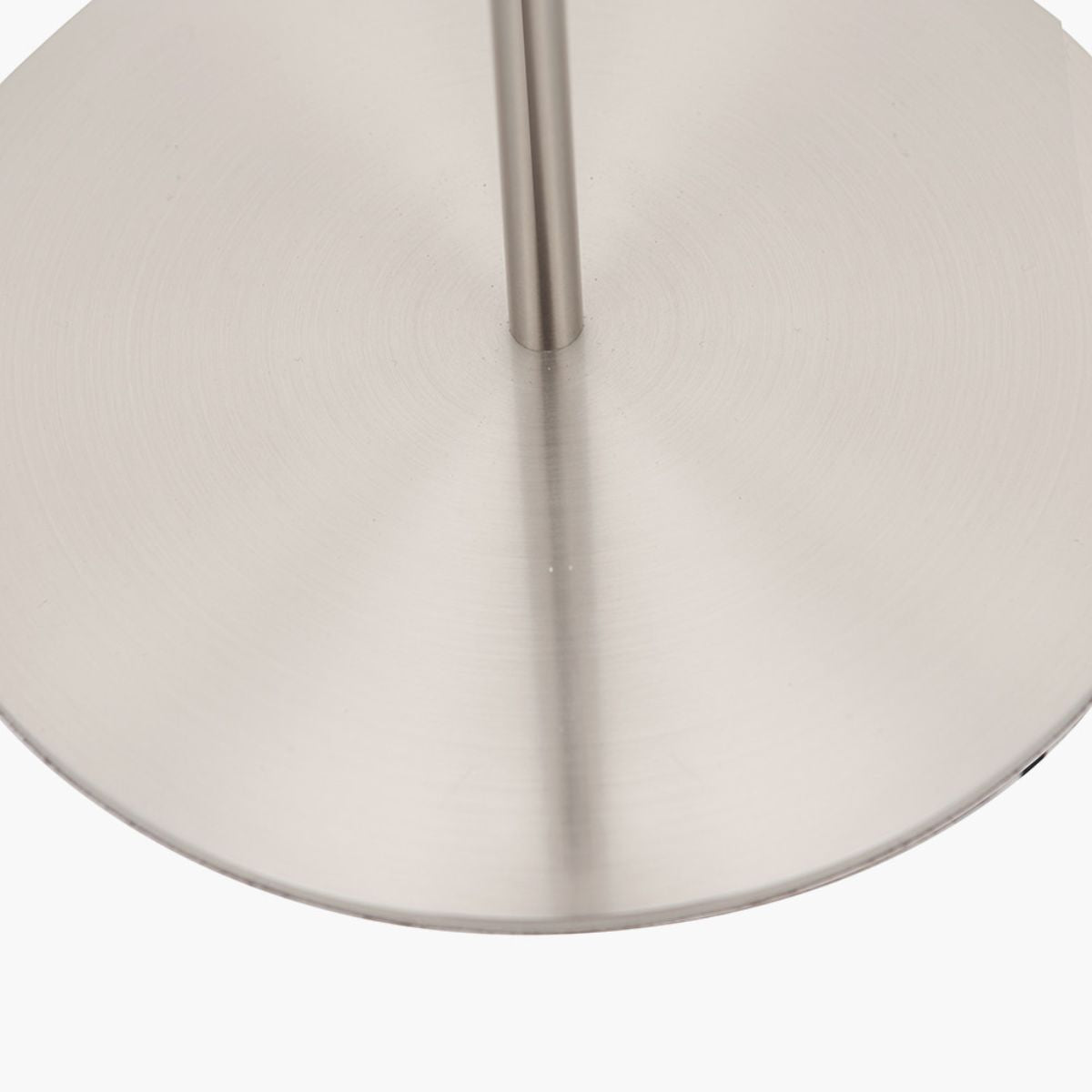 Pacific Lifestyle Elin Brushed Silver and Steel Grey Floor Lamp