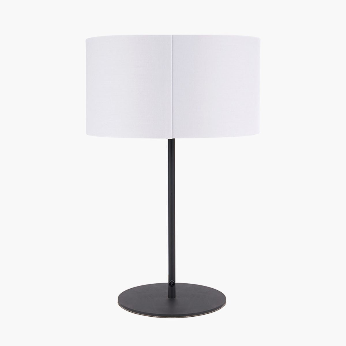 Pacific Lifestyle Elin Matt Black and Ivory Table Lamp