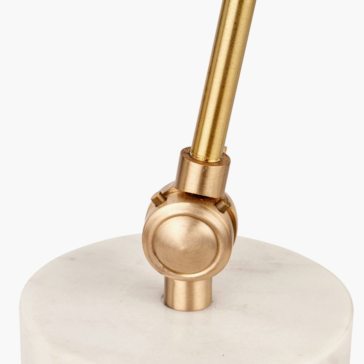 Pacific Lifestyle Eloise Gold Metal and Marble Table Lamp