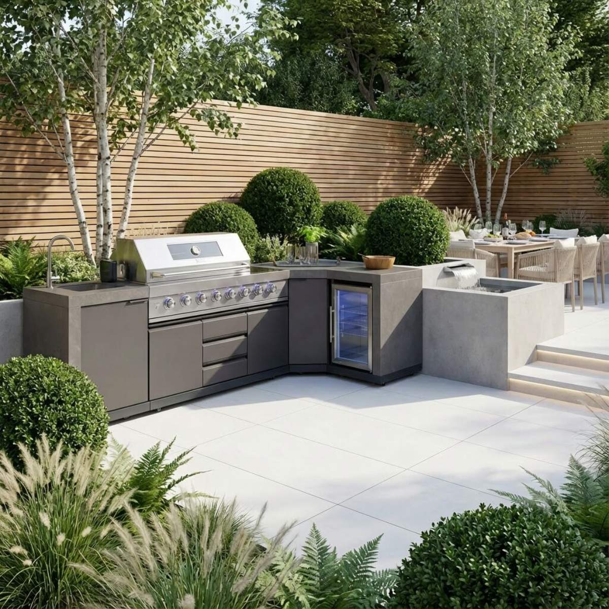 Maze - Ember Corner Outdoor Kitchen