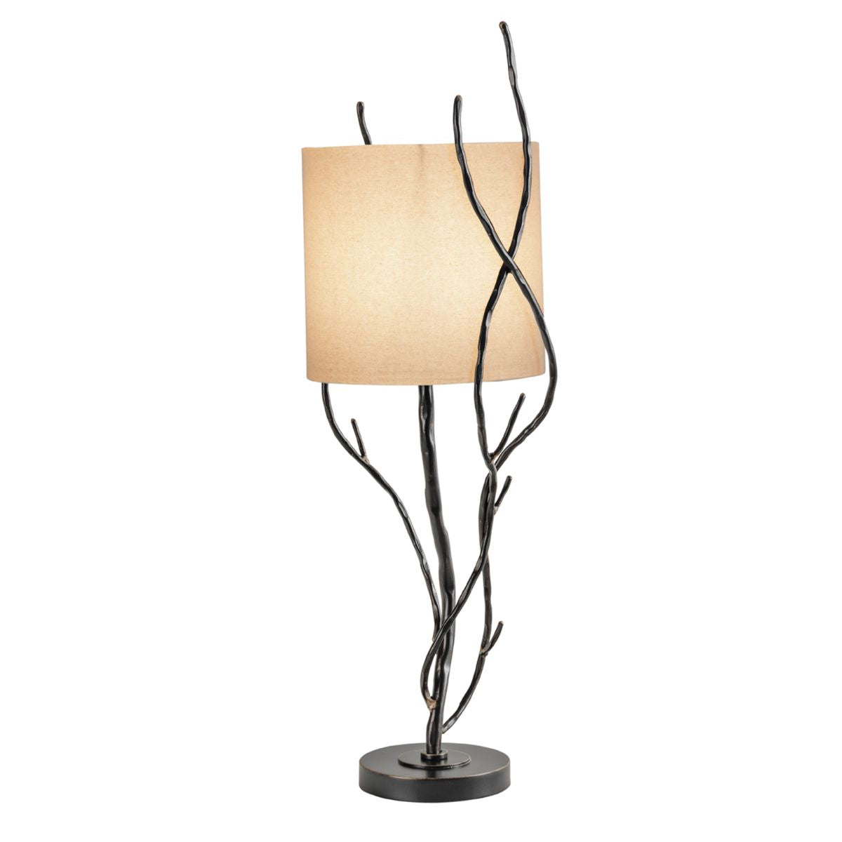 Libra Interiors Ember Iron Table Lamp 70cm