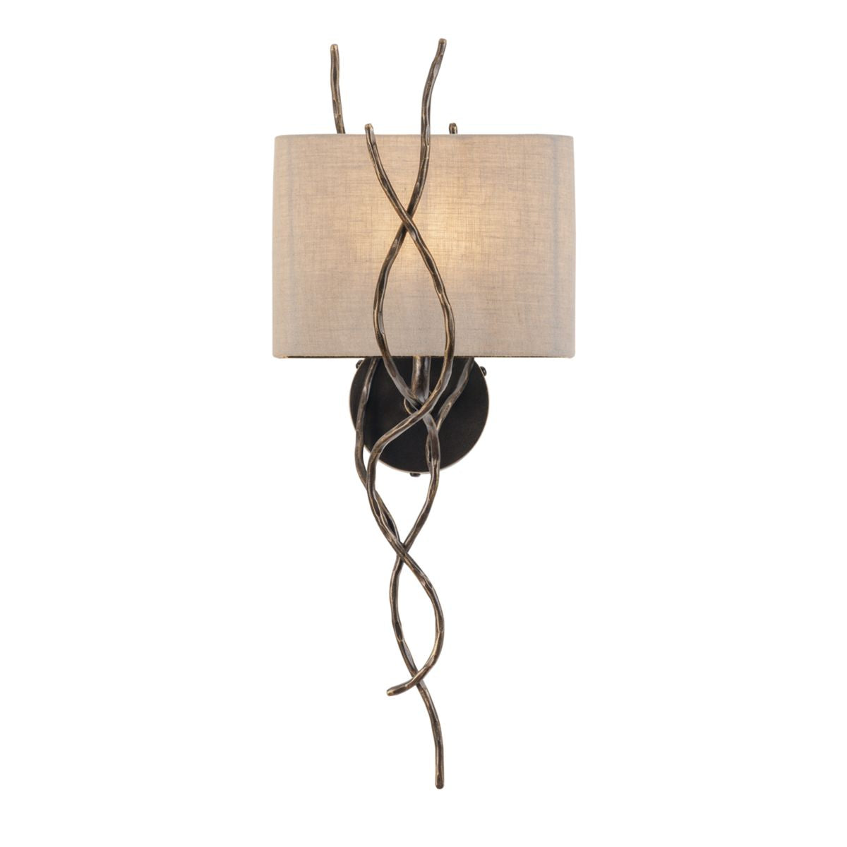 Libra Interiors Ember set of 2 Iron Wall Lights