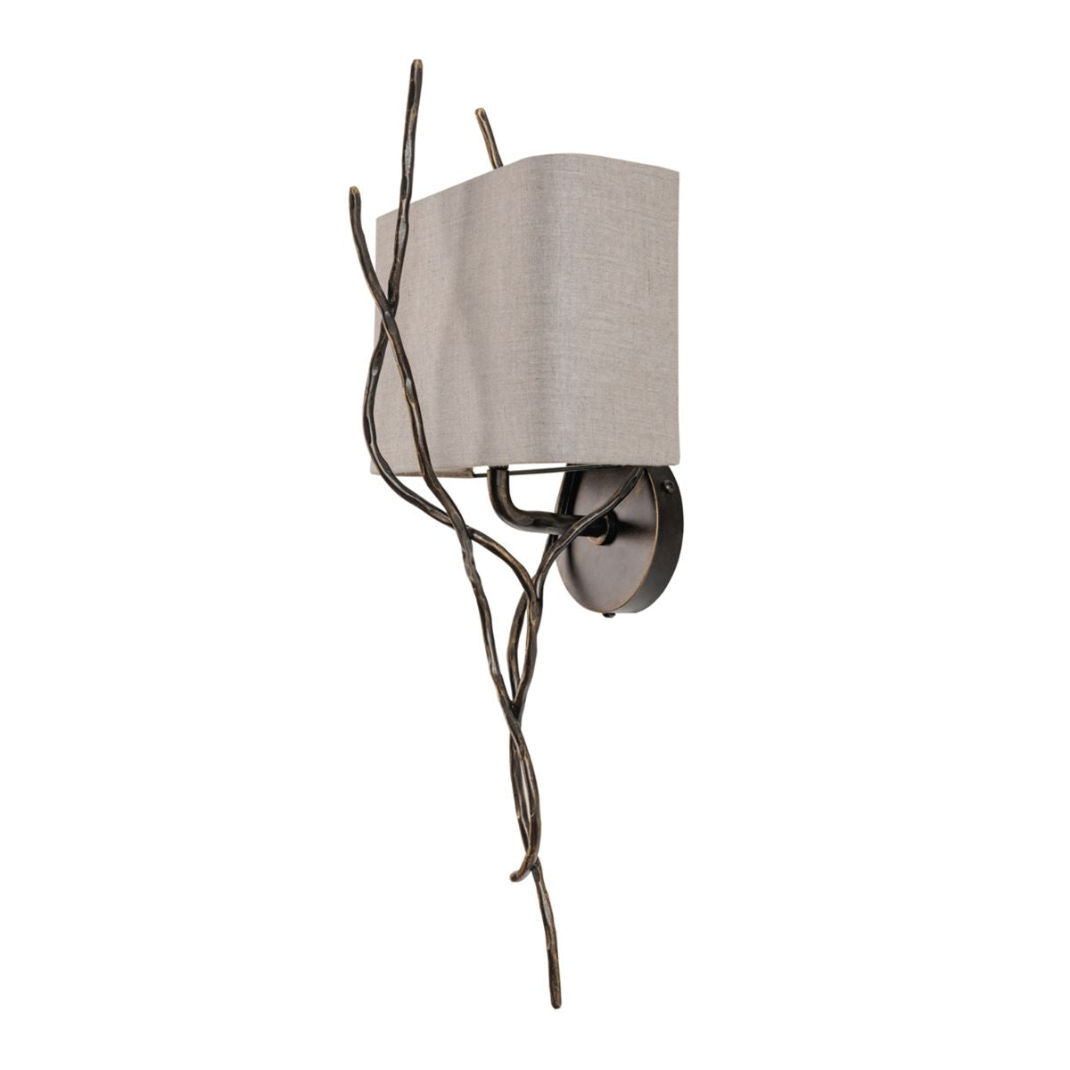 Libra Interiors Ember set of 2 Iron Wall Lights