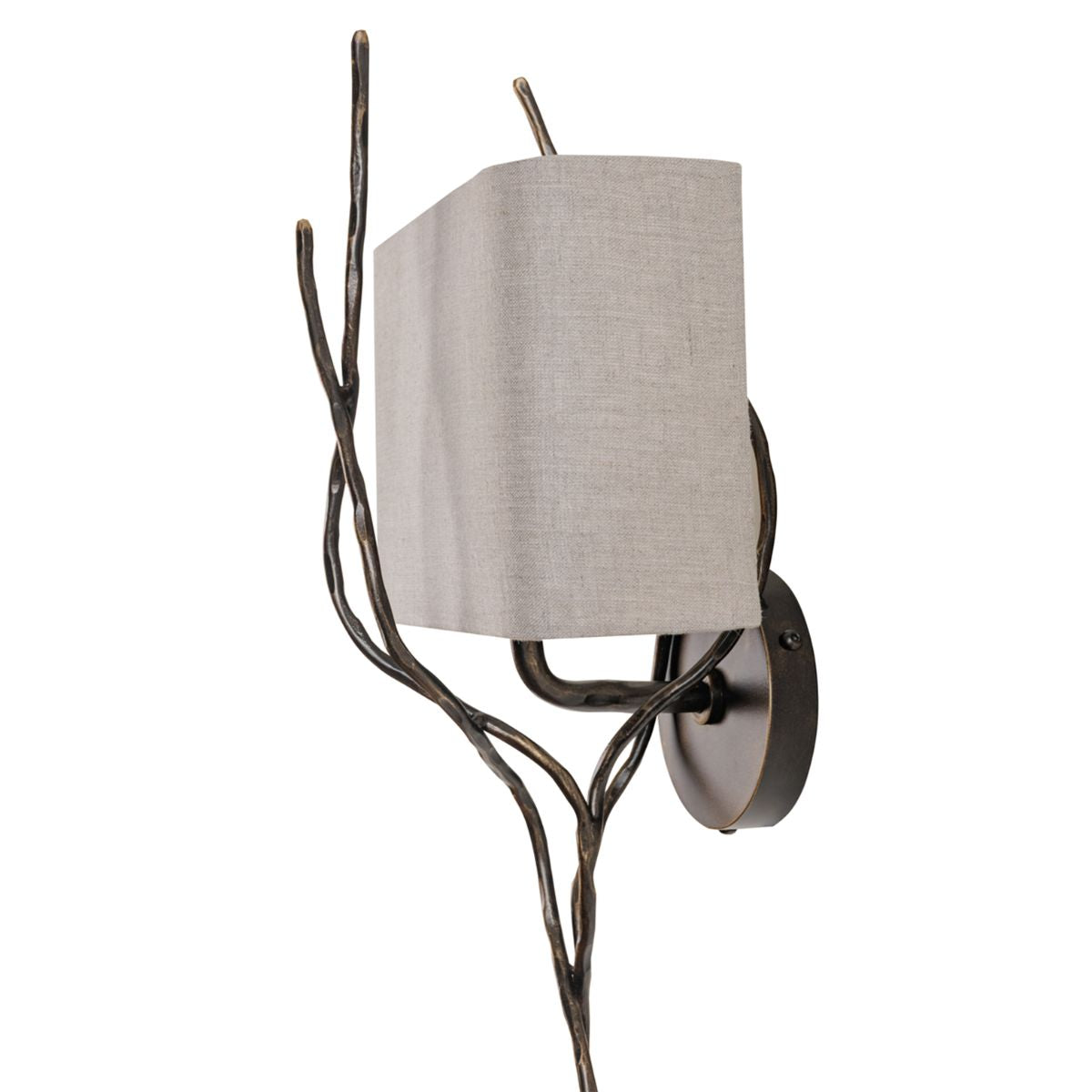 Libra Interiors Ember set of 2 Iron Wall Lights