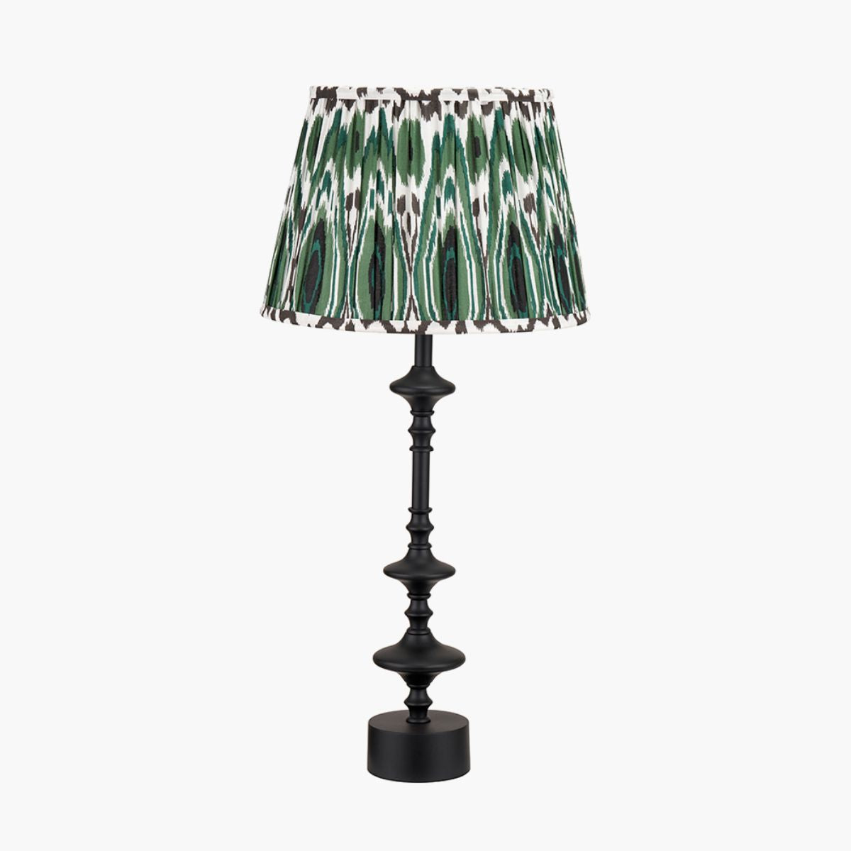 Pacific Lifestyle Emilio Matt Black Candlestick Table Lamp Base