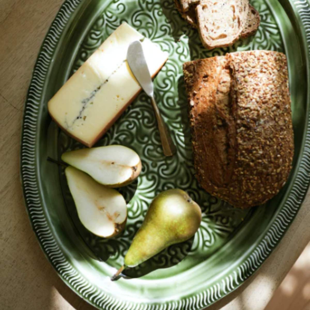 Morgan Wright Enamel Platter
