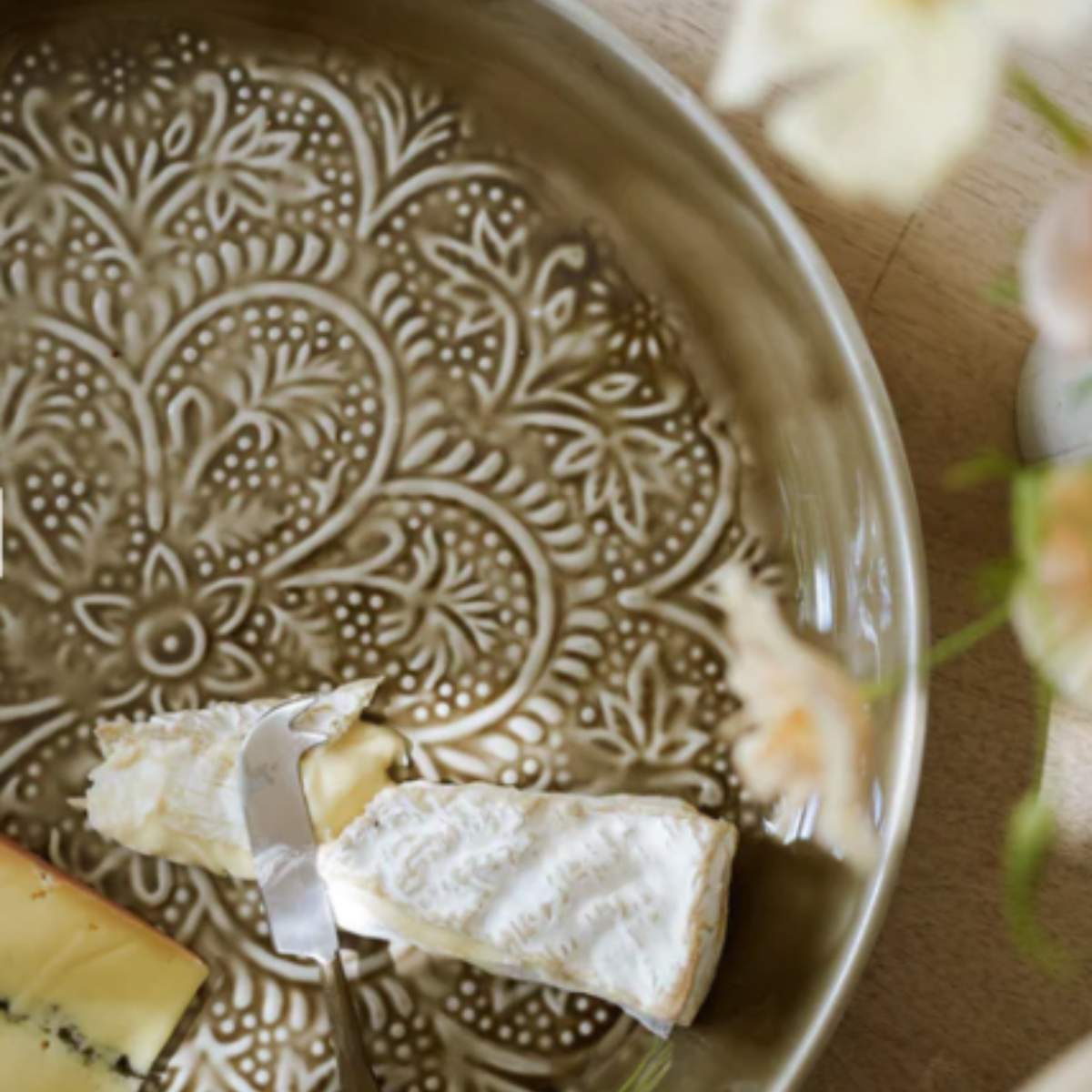 Morgan Wright Enamel Platter