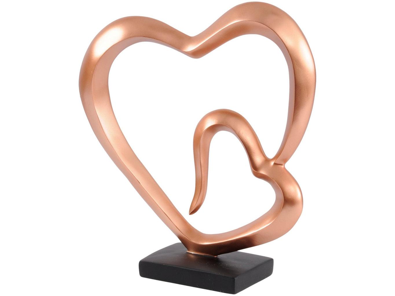 Enduring Love Sculpture in Rose Gold-Beaumonde