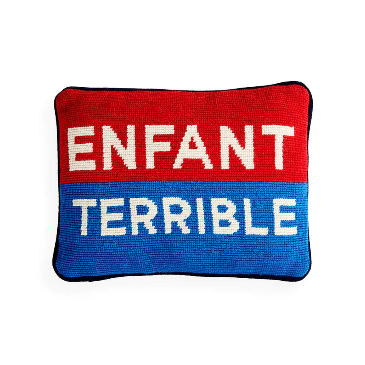 Jonathan Adler Enfant Terrible Needlepoint Cushion