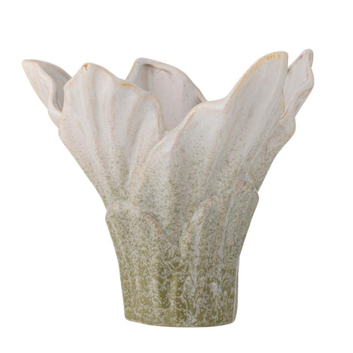 Bloomingville Erato Vase, Green, Stoneware