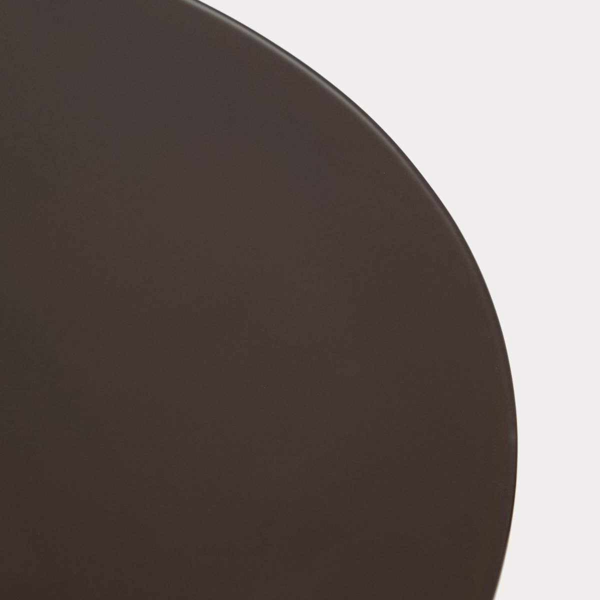 Kave Home Erice oval table in aluminium and ecru tempered glass 230 x 100 cm