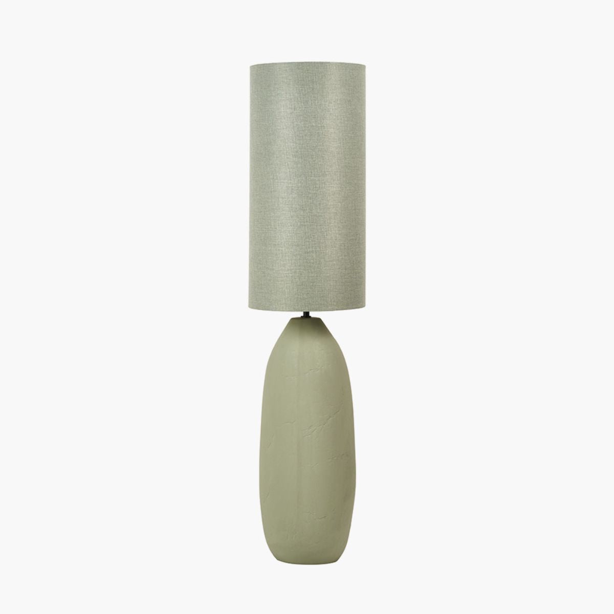 Pacific Lifestyle Erika Sage Vintage Textured Ceramic Floor Lamp