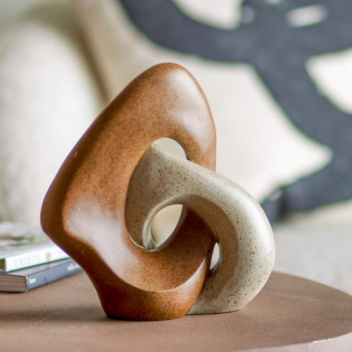 Bloomingville Esad Deco, Brown, Polyresin
