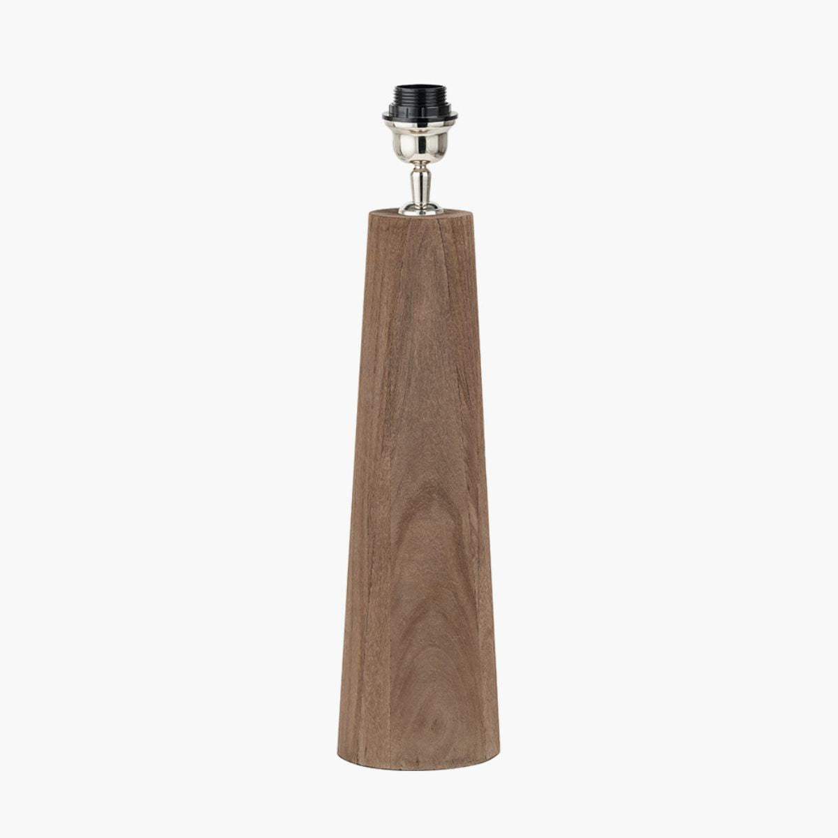 Pacific Lifestyle Esha Natural Conical Wood Table Lamp Base