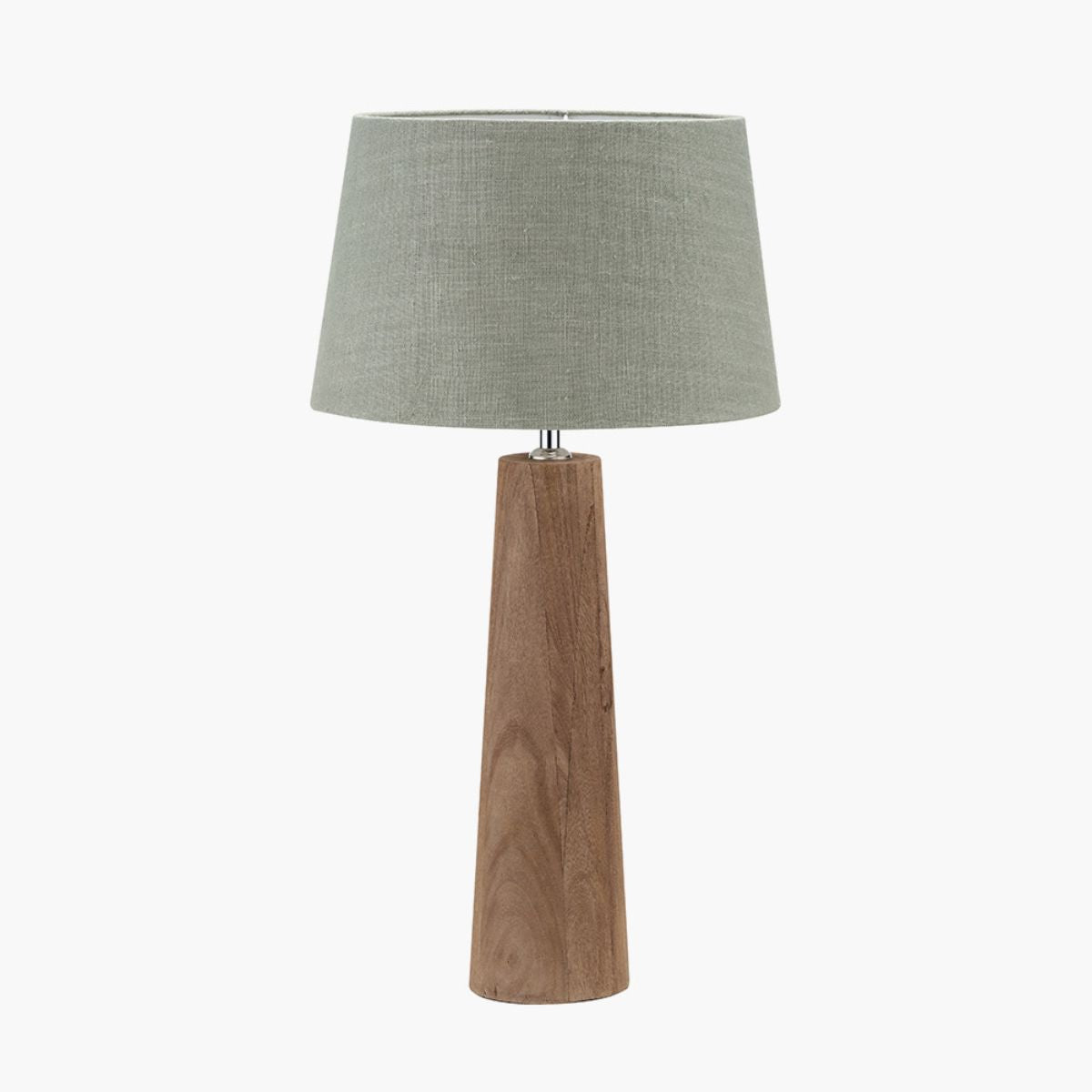 Pacific Lifestyle Esha Natural Conical Wood Table Lamp Base