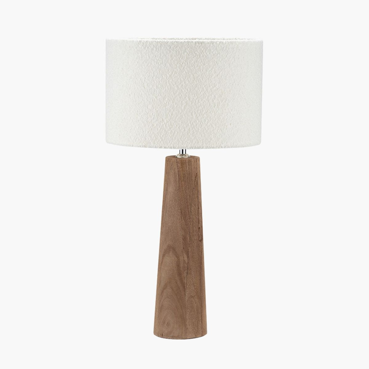 Pacific Lifestyle Esha Natural Conical Wood Table Lamp Base
