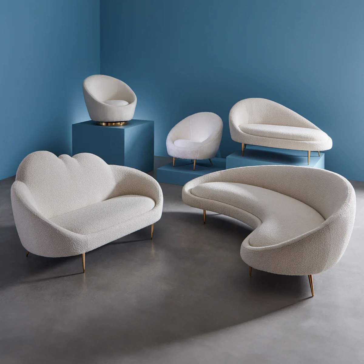 Jonathan Adler Ether 177.8cm Chaise