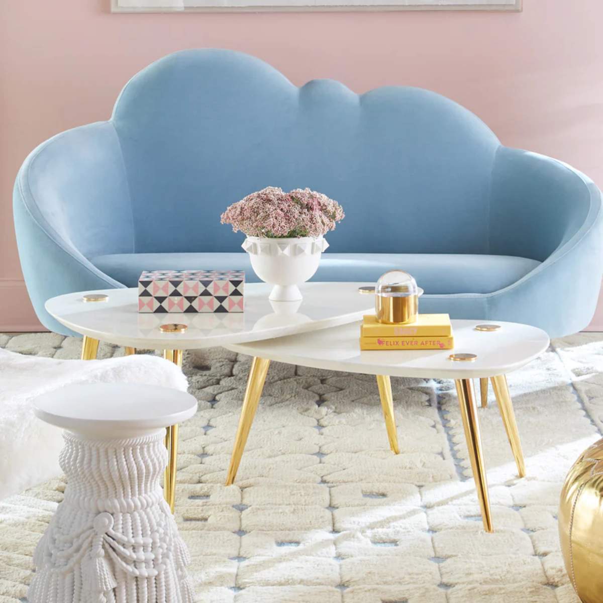 Jonathan Adler Ether 69.5" Cloud Settee