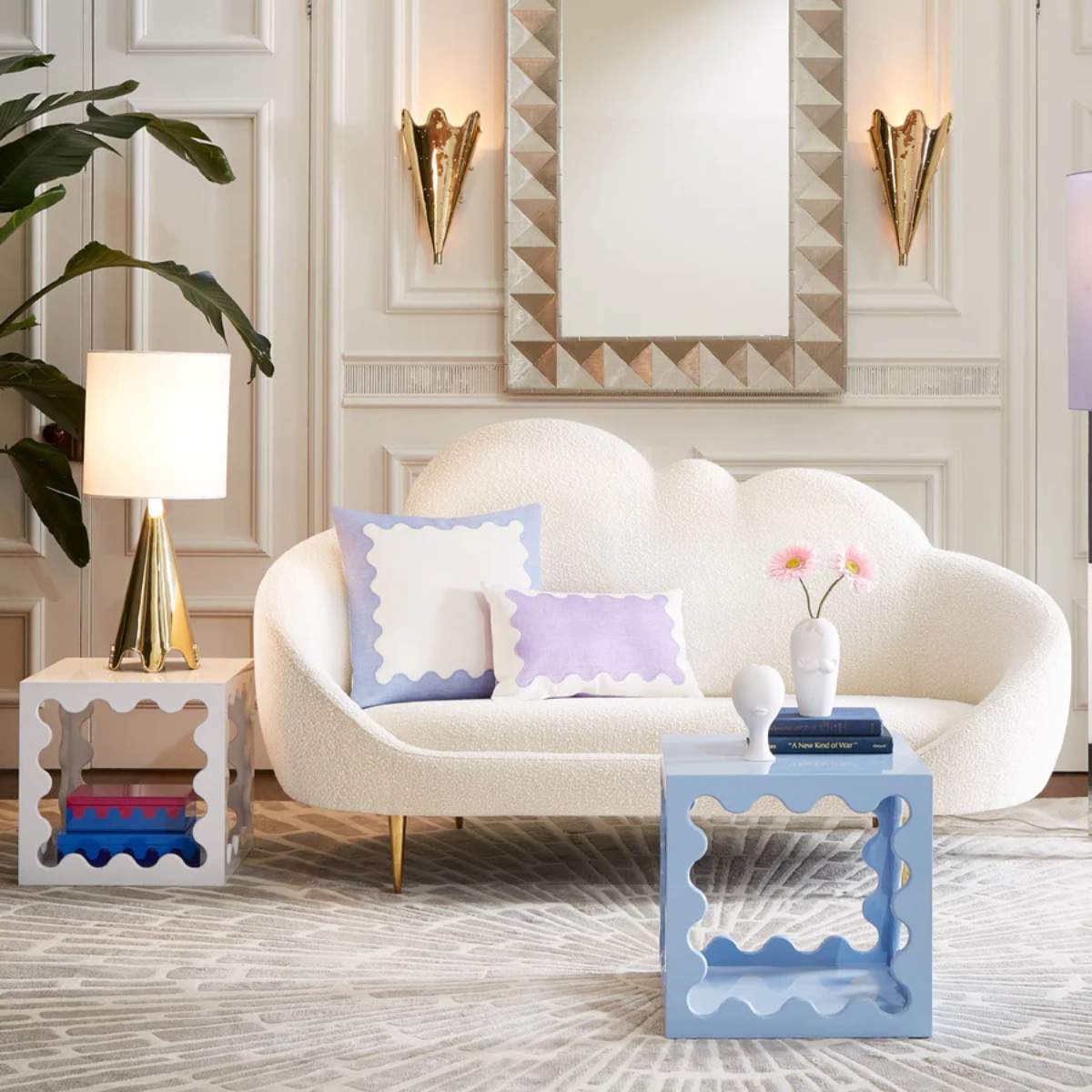 Jonathan Adler Ether 69.5" Cloud Settee