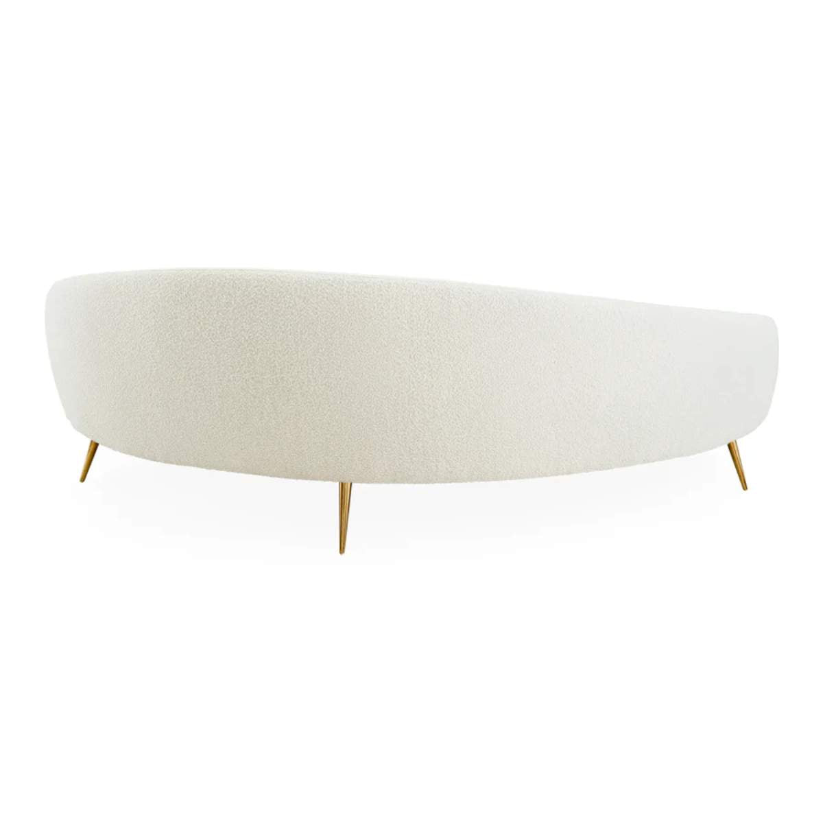 Jonathan Adler Ether 238.76cm Curved Sofa