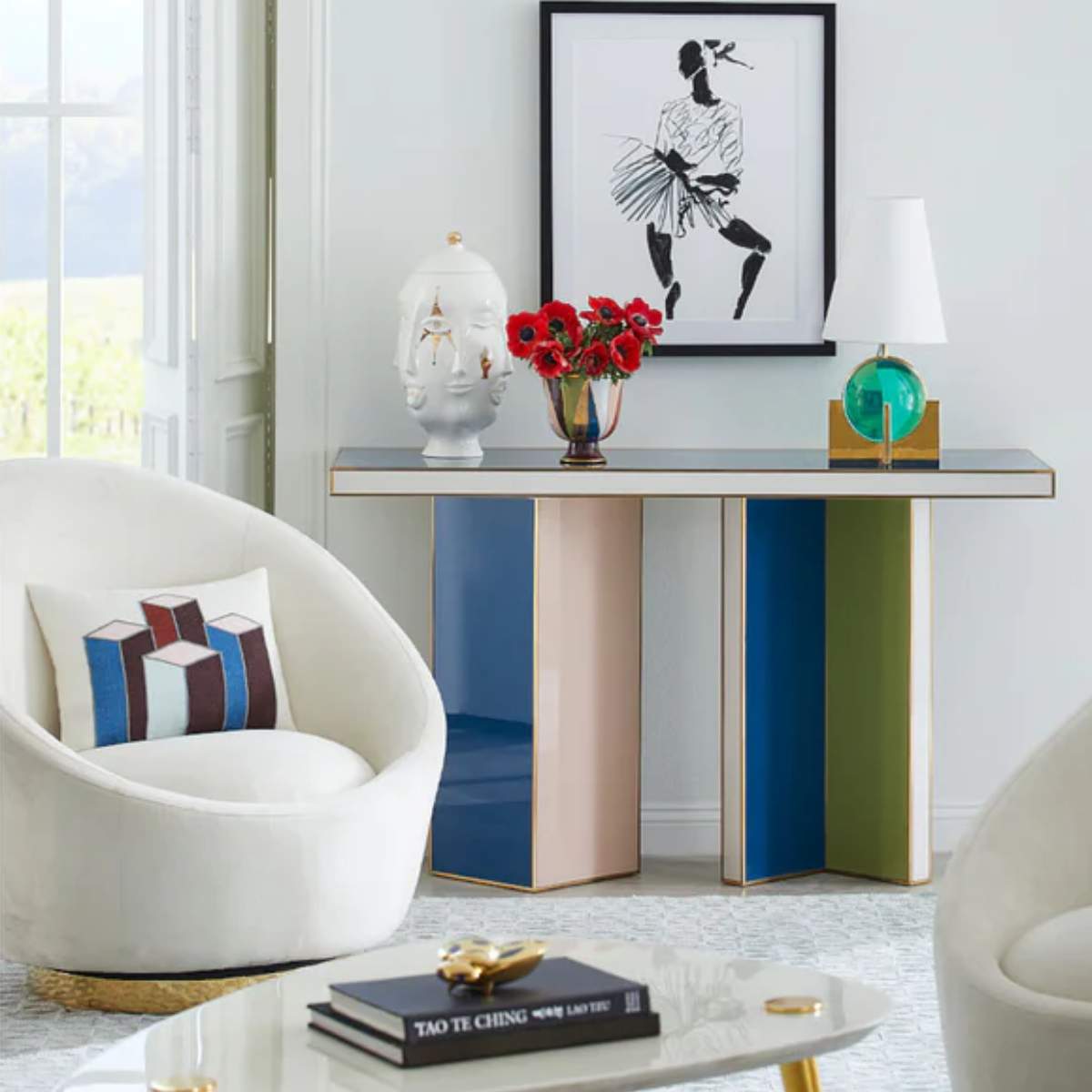 Jonathan Adler Ether Swivel Chair