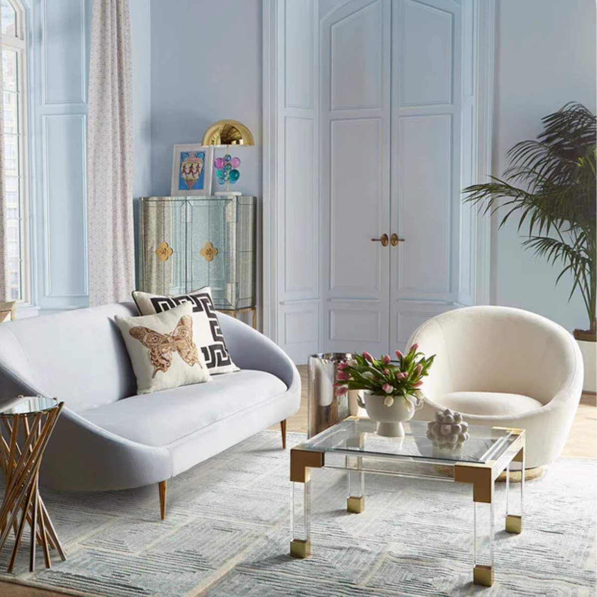 Jonathan Adler Ether Swivel Chair